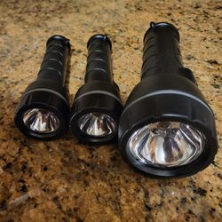 Flashlights 3 Piece Package