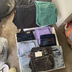 25,  JEANS PANTS DIFERENT SZ