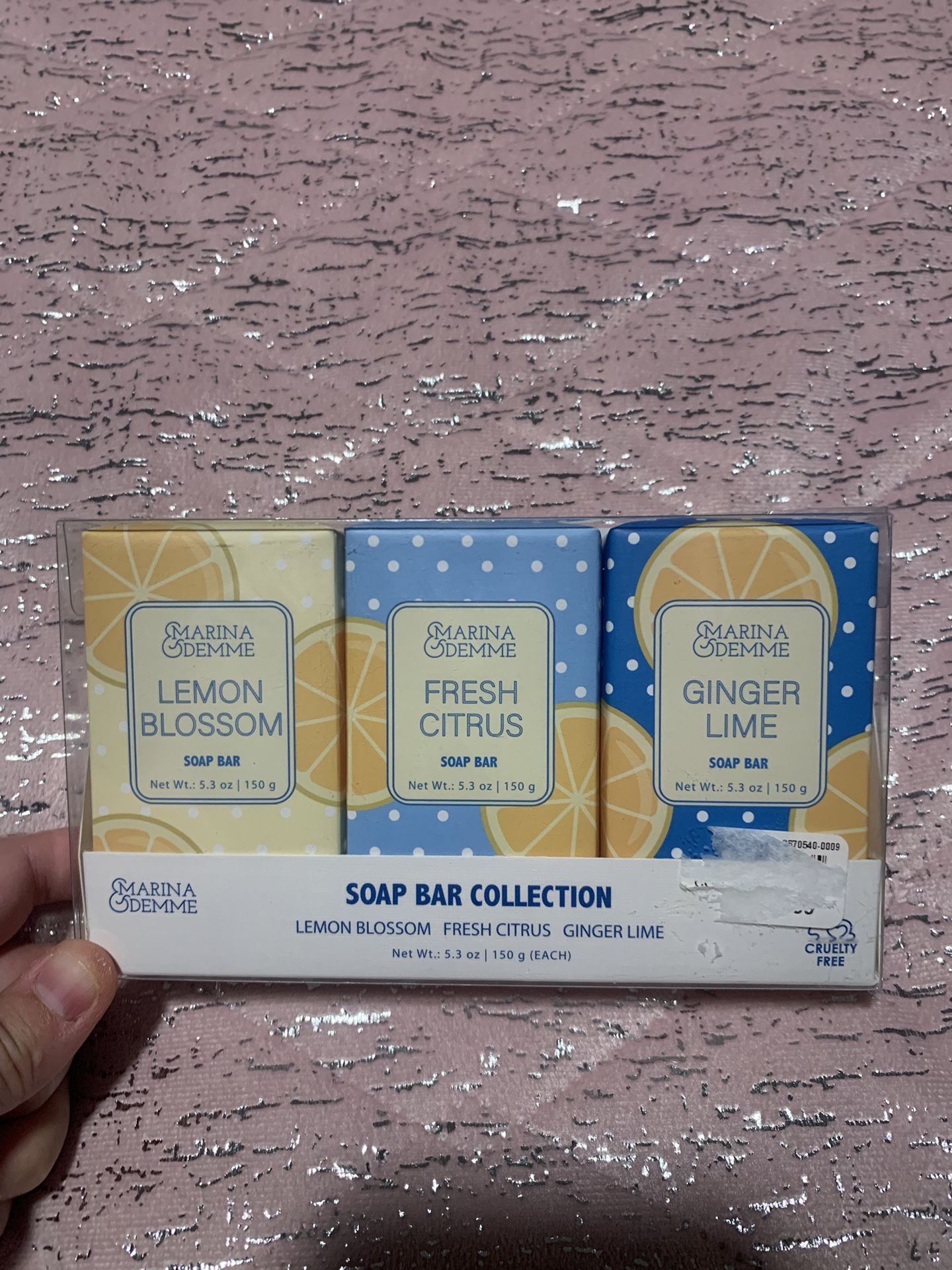 Set Of Three Soap Bar Collection