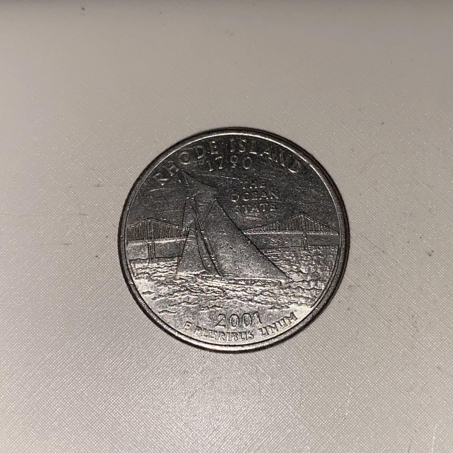 2001 Rhode Island Quarter