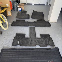 Weather tech all weather mats for Hyundai Palisade L 2020-2025
