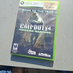 Call Of Duty Xbox 360