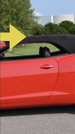 2012 CHEVEY Camro Convertible TOP ONLY TOP ONLY (TOPONLY) like new