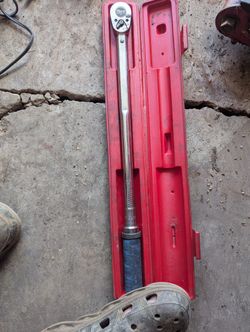 Snap-on Torque Wrench Good Condition 
