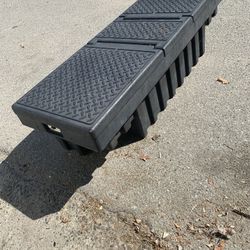 🛠️Durable Plastic Truck Tool Box🛠️ In Black 61” L x 21”W x 16”H