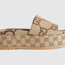 Gucci Platform Sandal Slides