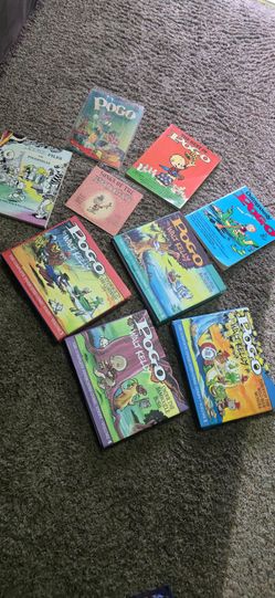 Complete set of Pogo, books and paperbacks.