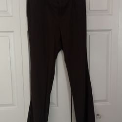 Women’s Black/Grey Pinstripe Pants Size 16 