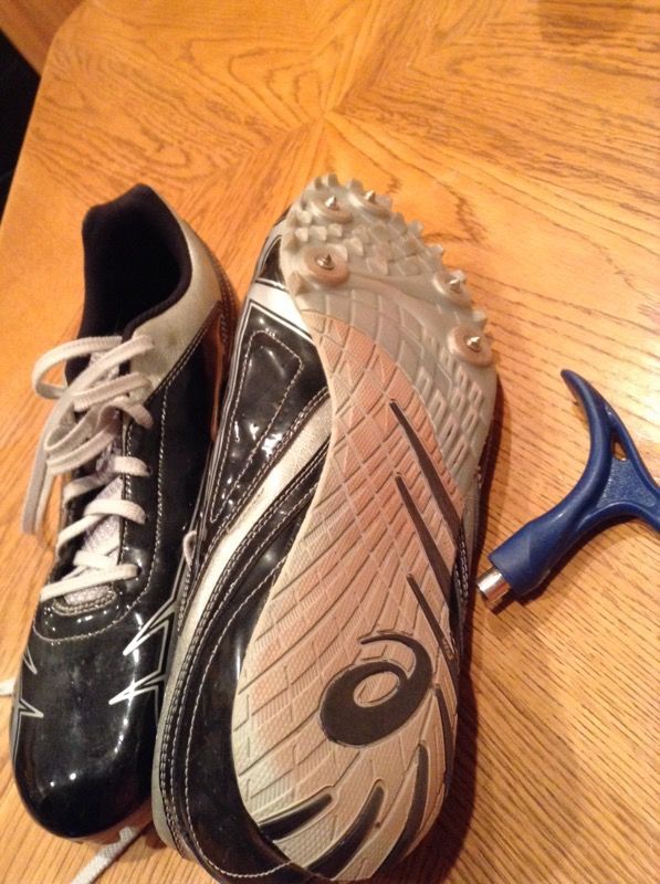 Asics Hypersprint 4 track shoes spikes