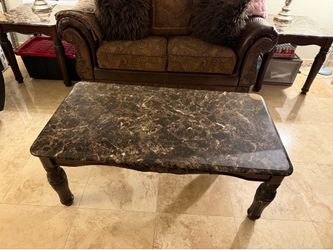 Coffee table end table set