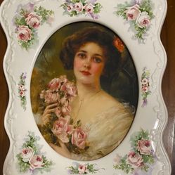 Elegant Victorian lady Art