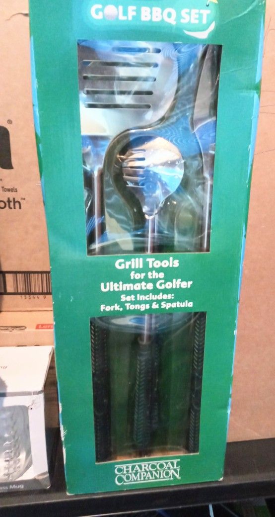 Charcoal Companion Golf Bbq Set