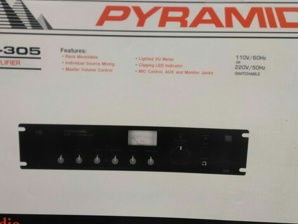 Pyramid PA Amplifier