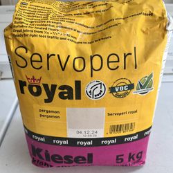 Grout For Tile Sealed  Brand New Bag Servoprl 