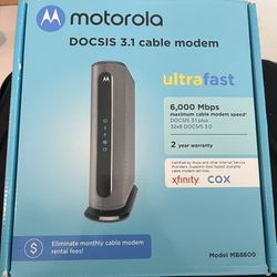 Motorola DOCSIS 3.1 cable Modem