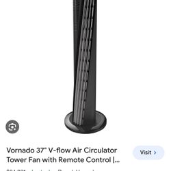 VORNADO Tower Fan w/ Remote!