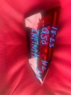 2018-2023 INFINITI Q50 LEFT TRUNK SIDE TAILLIGHT