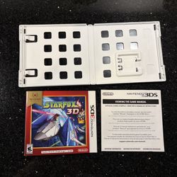 EMPTY CASE for Star Fox 64 3D Game for Nintendo 3DS