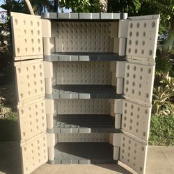 Rubbermaid Double-Door Storage Cabinet/Shed: 36”W X 18”D X 72”H-$180 Each