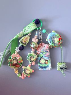 Totoro DYI keychain