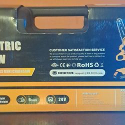 NEW RLSOO Mini Electric Chainsaw