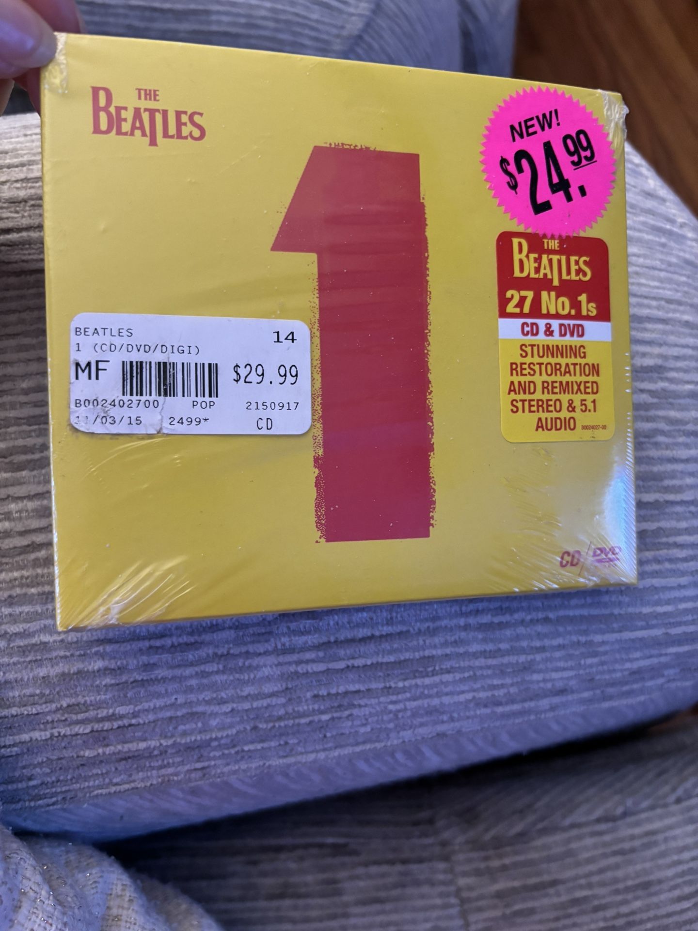 Beatles CD & DVD New In Package