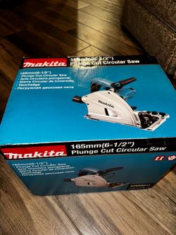 Makita plunge track saw 6 1/2