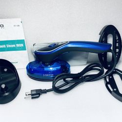 MECO Eleverde Handheld Steam Iron, Blue - As Shown