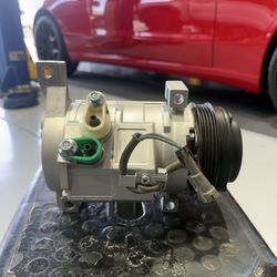 Rebuilt A/C compressor with clutch