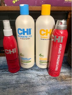 Chi 44  iron guard & shampoo conditioner + spray