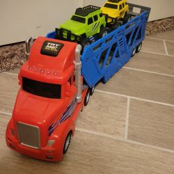 Rig New Car Transporter Toy