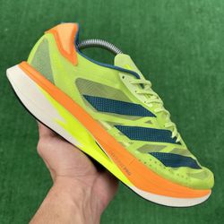 ADIDAS ADIZERO ADIÓS PRO 2 “PULSE GREEN / FLASH ORANGE” (Size 10.5, Men’s)