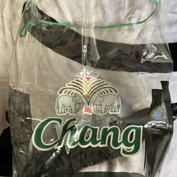 Chang beer clear tote bag