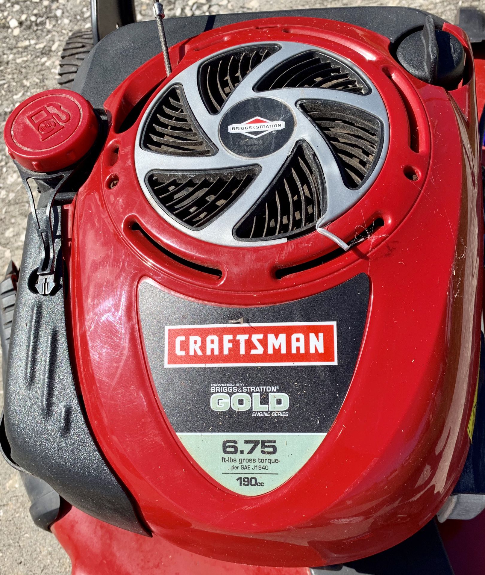 Craftsman GOLD Edition 22” Self Propelled Lawn Mower - Starts 1st Pull - 6.75hp Engine Works Great
