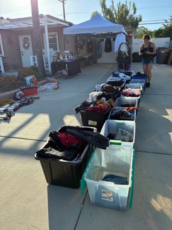 Big garage sale
