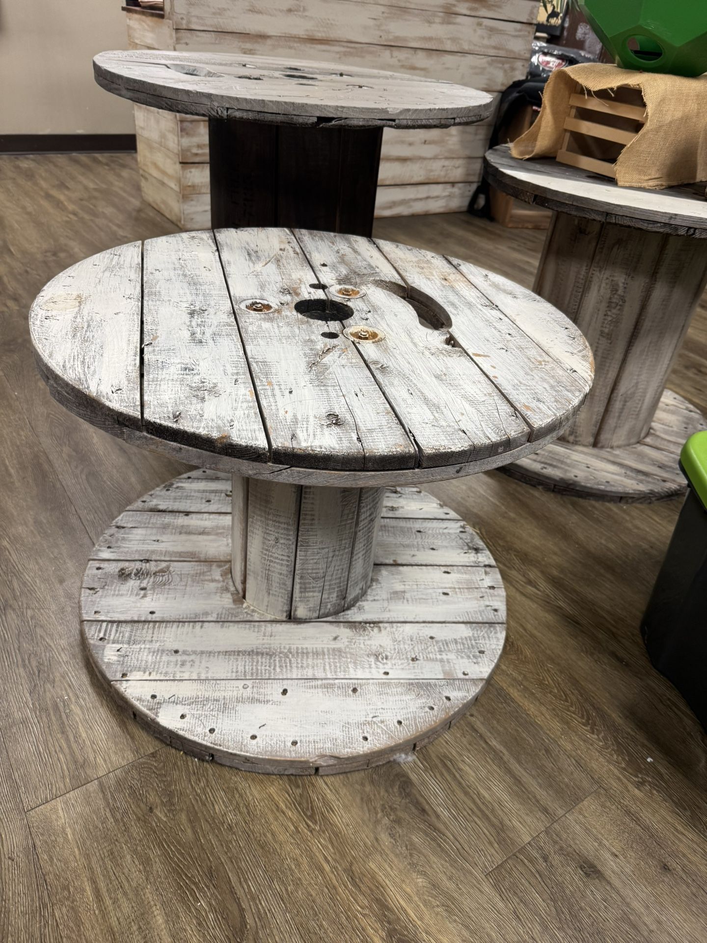 Wooden Spool Table