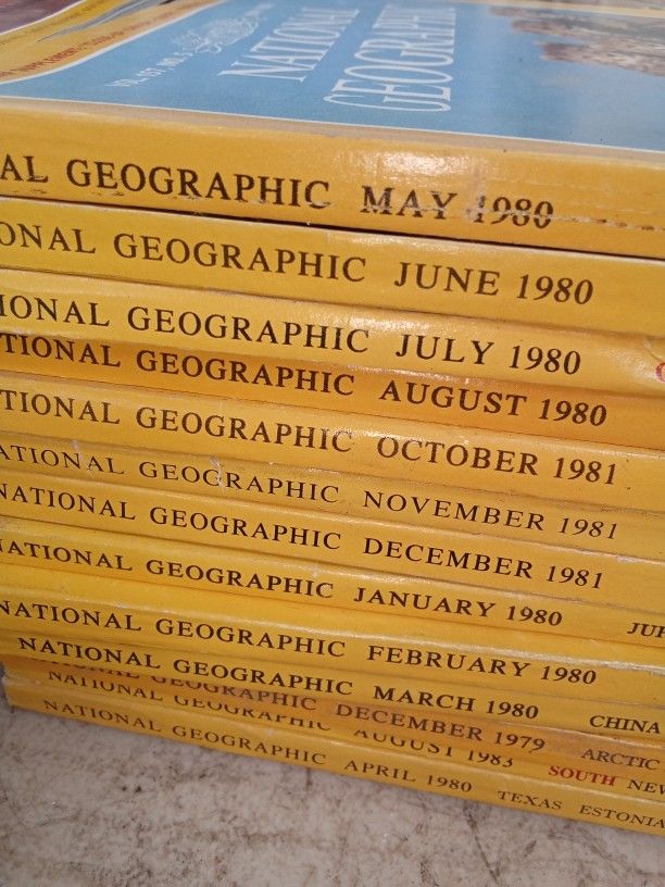 National Geographics 70s 80s