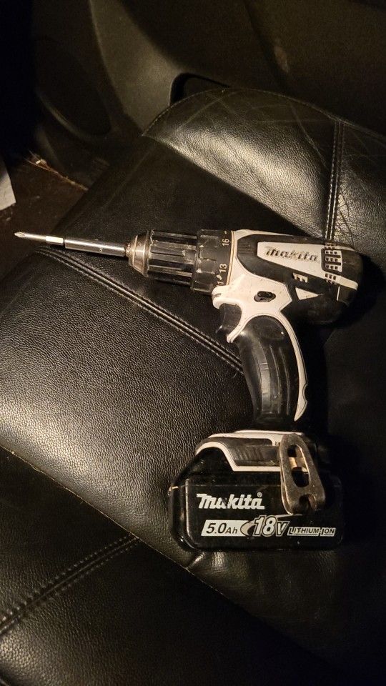 Makita Drill And Battery 