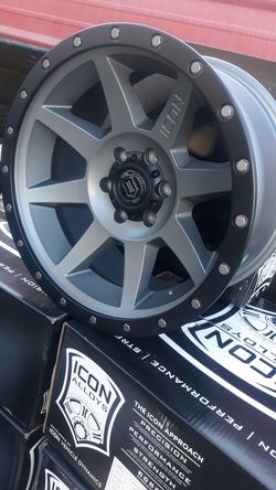 Chevy Colorado wheels 17 inch icon rebound 4pcs new$750