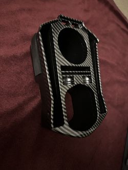 10th Gen Civic “Carbon Fiber” style Cup holder w/Extra Storage