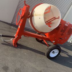 Multiquip 9 cu ft cement mixer poly drum Honda gx240
