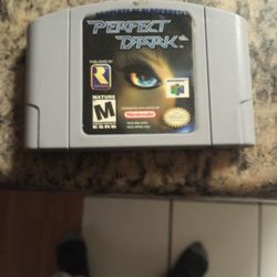 Perfect Dark For NINTENDO 64 WORKS GREAT 