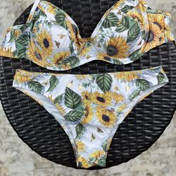 Sunflower Bikini Set 