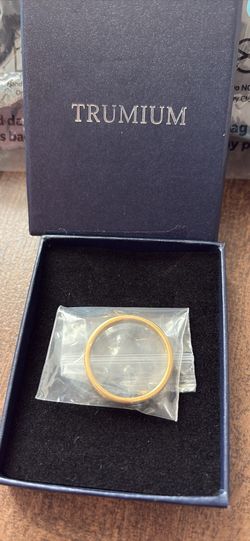 Gold Plated Ring Size 13