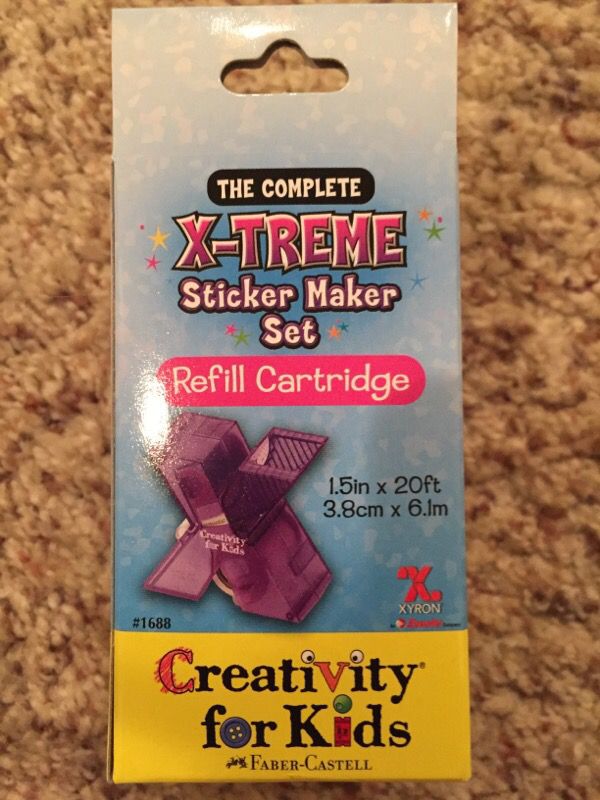 Xtreme sticker maker refill cartridge for Sale in Issaquah, WA - OfferUp