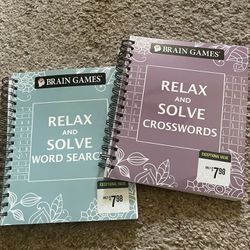 Crossword/word Search Books