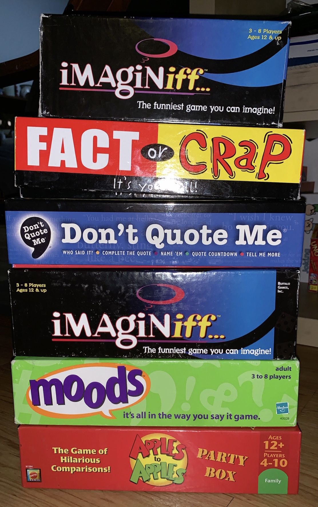 5 Board Games $ 50