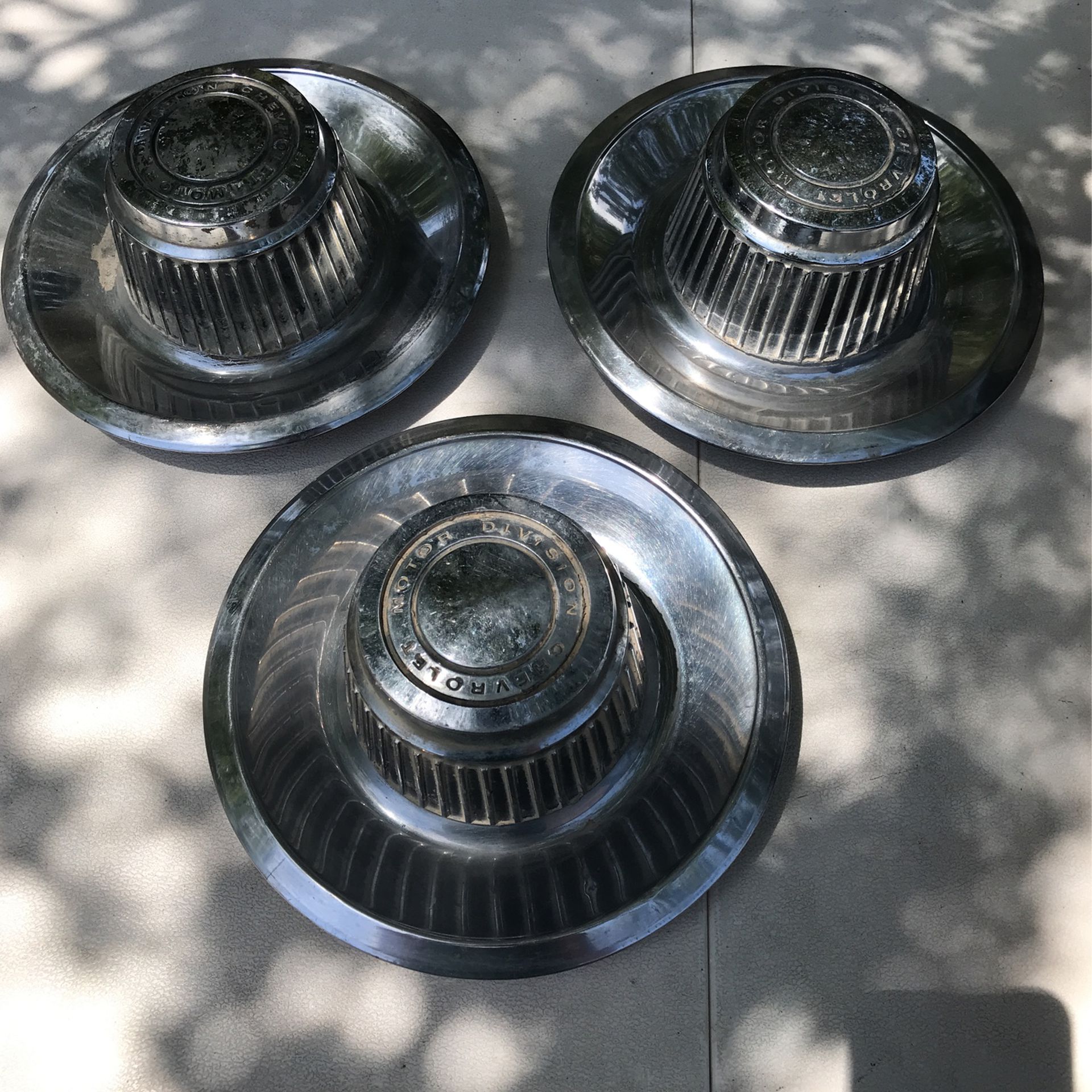 Obs Hub Caps For Chevy Rim Vintage Only Have 3