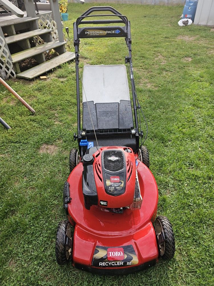 2 - Toro Self-propelled Lawnmower's With Bag's  ($150.00 Each)