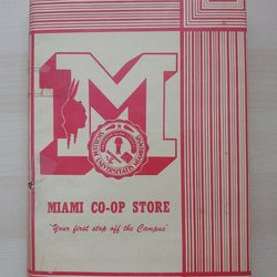 1950s Miami University Ohio Book Cover Great Art! Oxford Real Estate Principles 1955 3rd Edition Hard Cover Book Wildroot Cream Oil Advertisement